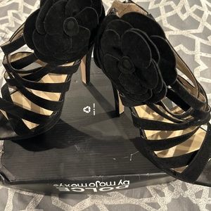 Dolce 4inch black sandal